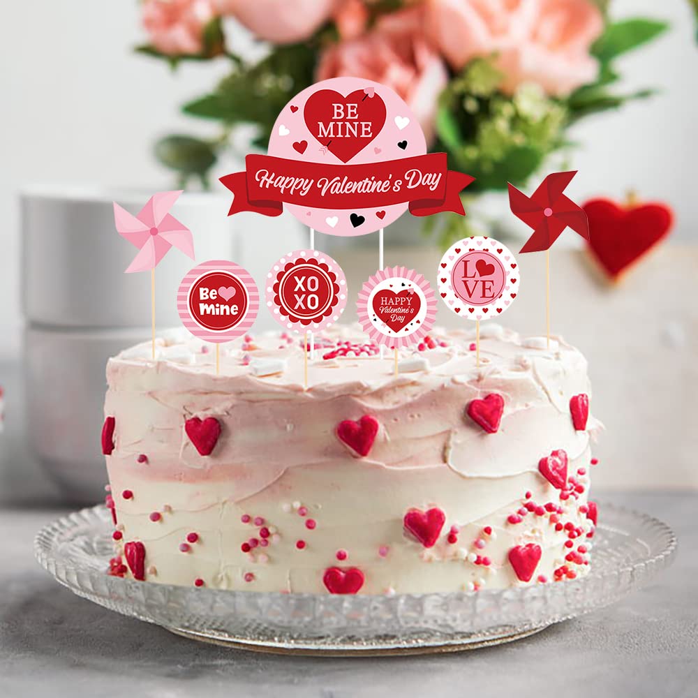 ケーキトッパー ウエディング バレンタイン 記念日 Amazon.co.jp: 25個 バレンタインデー ラブ カップケーキトッパー